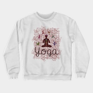 Yoga Design Crewneck Sweatshirt